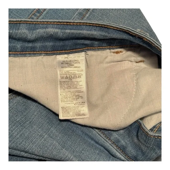 Old Navy Super‎ Skinny Fit High Waist Jeans - Size 24 Plus Long - Picture 8 of 9